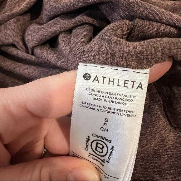 Athleta Uptempo Hooded Sweatshirt - Picture 7 of 8